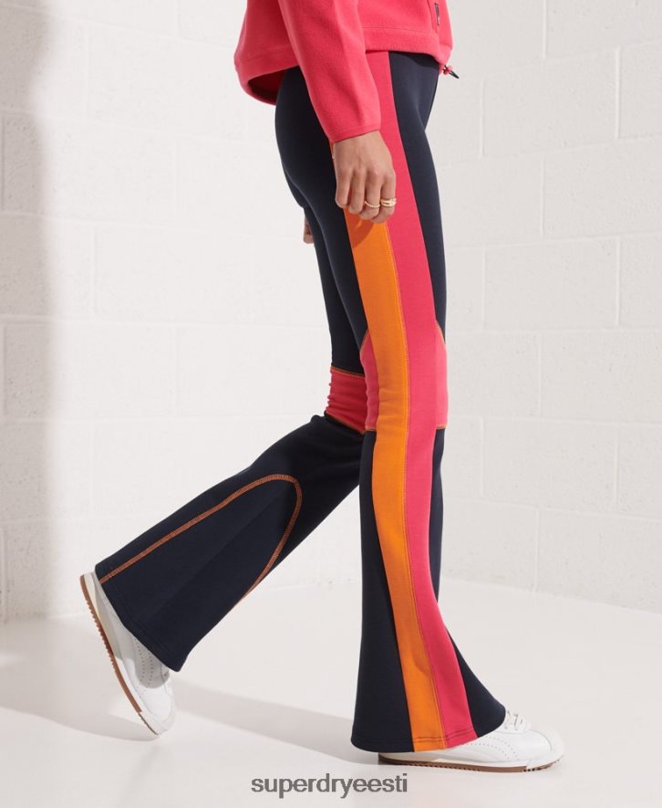 Superdry naised mägi kõrgendatud flare jogger B2LT43948 Riietus merevägi