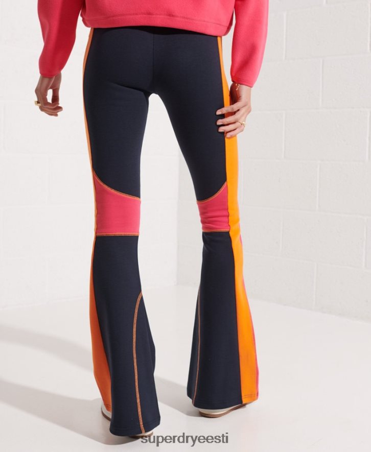 Superdry naised mägi kõrgendatud flare jogger B2LT43948 Riietus merevägi