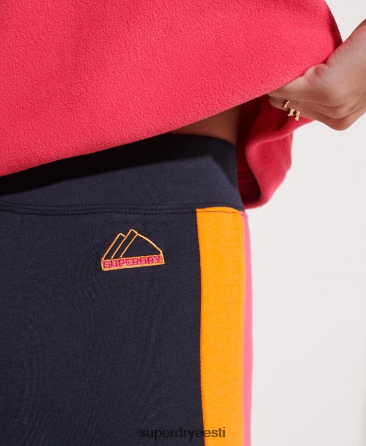 Superdry naised mägi kõrgendatud flare jogger B2LT43948 Riietus merevägi