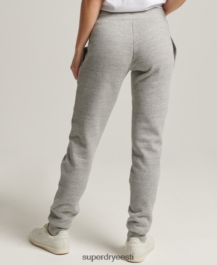 Superdry naised vanaaegse logoga kolledži jooksjad B2LT46656 Riietus hall