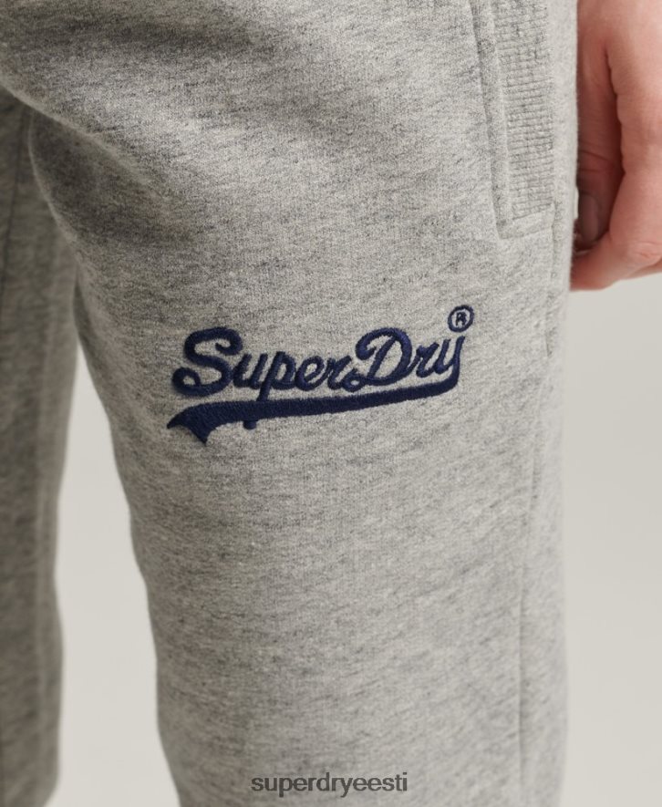 Superdry naised vanaaegse logoga kolledži jooksjad B2LT46656 Riietus hall