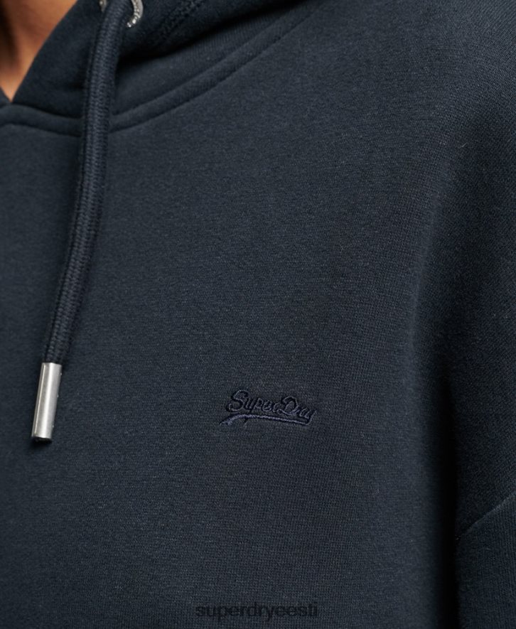 Superdry naised Vintage logoga tikitud higikleit B2LT42432 Riietus merevägi