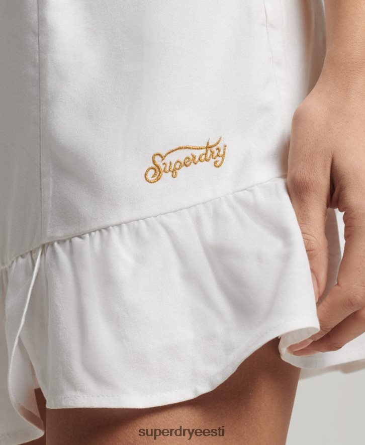 Superdry naised vintage cami minikleit B2LT41967 Riietus valge