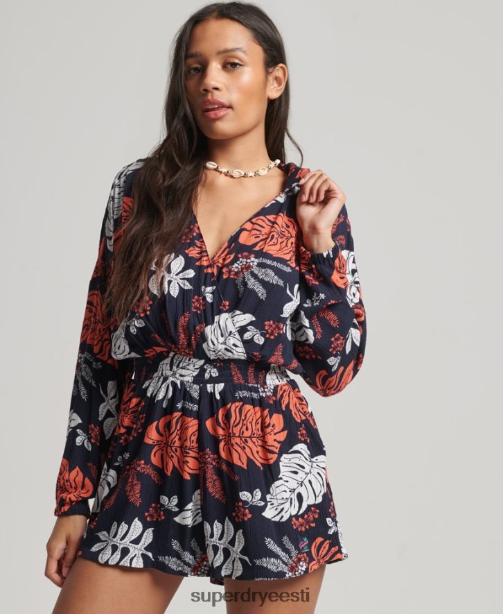 Superdry naised vintage rannamängukostüüm B2LT44098 Riietus merevägi