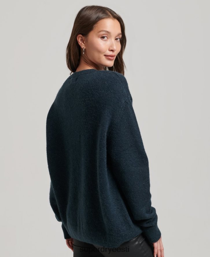 Superdry naised hädavajalik ülipehme kaelusega kampsun B2LT43972 Riietus merevägi