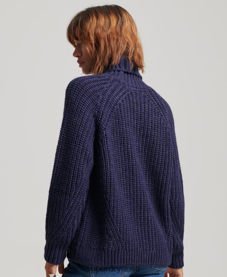 Superdry naised slouchy stitch rull kaelus koo džemper B2LT43980 Riietus merevägi