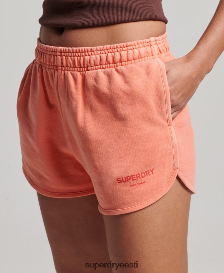 Superdry naised core sport higipüksid B2LT42268 Riietus korallid