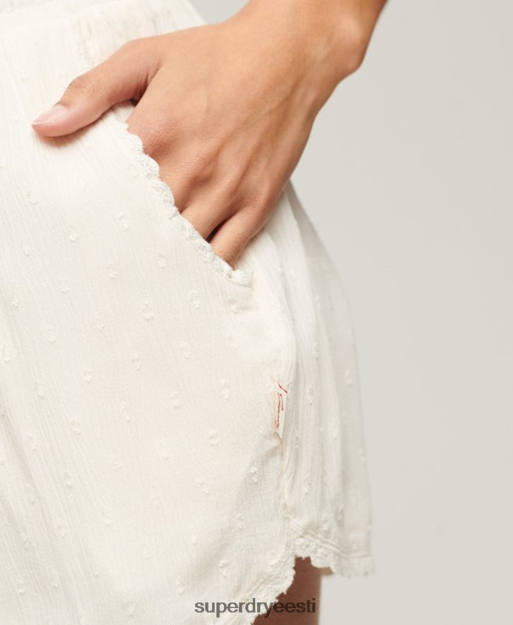 Superdry naised vintage rannapüksid B2LT43103 Riietus kreem