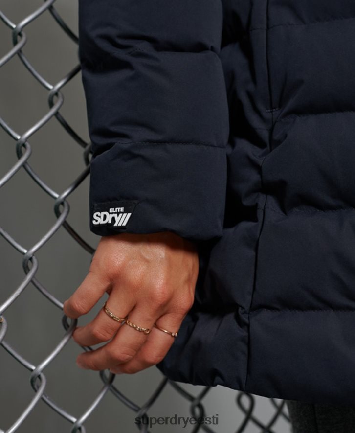Superdry naised arktiline kõrge puhvmantel B2LT45655 Riietus merevägi