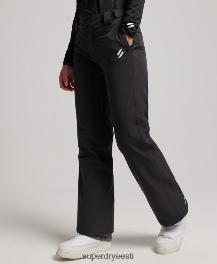 Superdry naised core lumepüksid B2LT42591 Riietus must