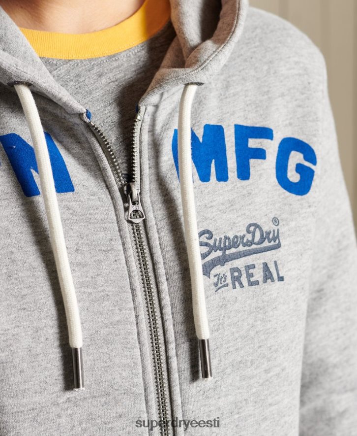 Superdry naised Vintage logoga Ameerika klassikaline lukuga kapuuts B2LT46104 Riietus hall