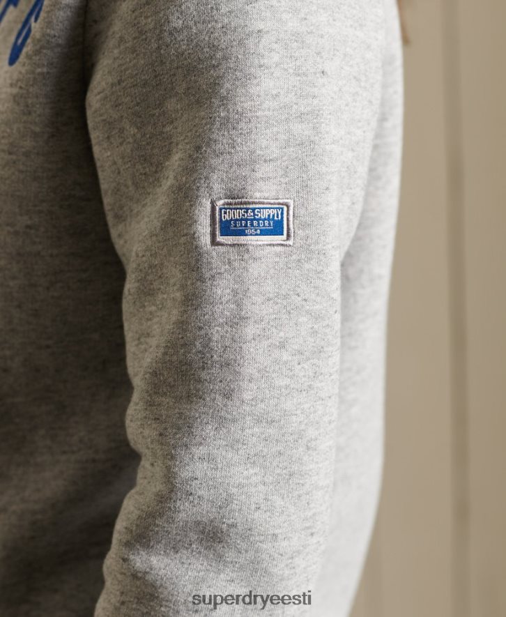 Superdry naised Vintage logoga Ameerika klassikaline lukuga kapuuts B2LT46104 Riietus hall