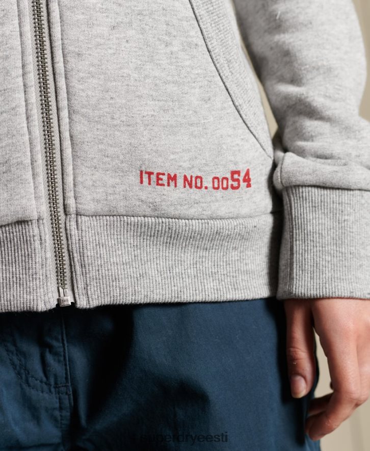 Superdry naised Vintage logoga Ameerika klassikaline lukuga kapuuts B2LT46104 Riietus hall