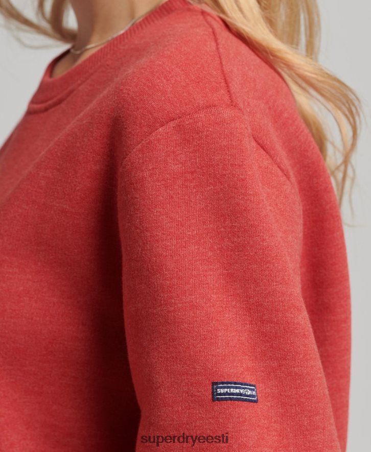 Superdry naised cooper nostalgia crew dressipluus B2LT46072 Riietus punane
