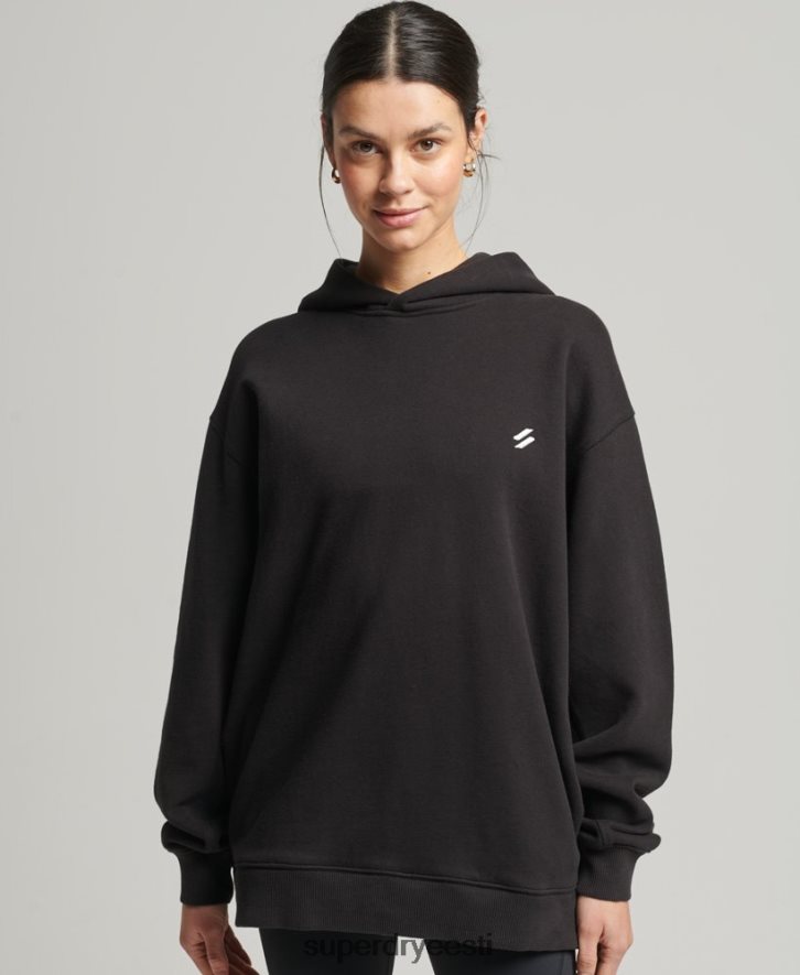 Superdry naised core oversized kapuuts B2LT45988 Riietus must