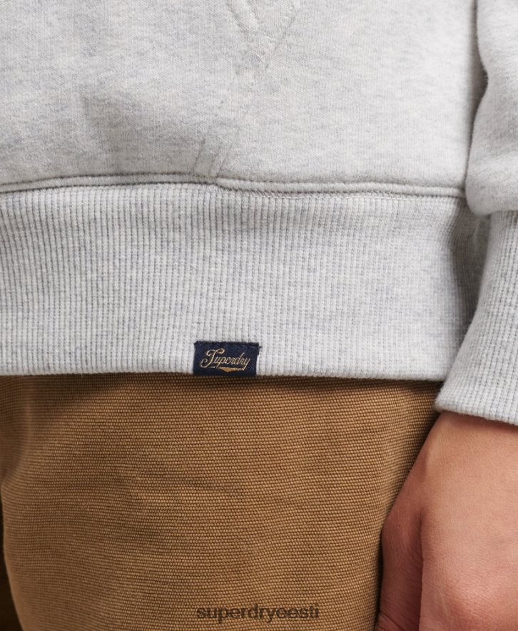 Superdry naised hädavajalik borgi voodriga lukuga kapuuts B2LT45752 Riietus helehall