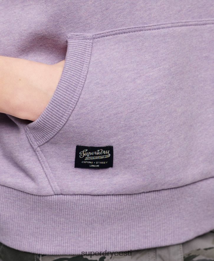 Superdry naised neoon vintage logoga kapuuts B2LT43282 Riietus lilla