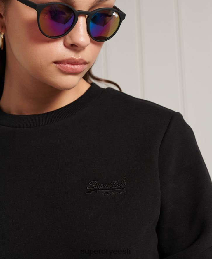 Superdry naised oranž silt klassikaline dressipluus B2LT46130 Riietus must