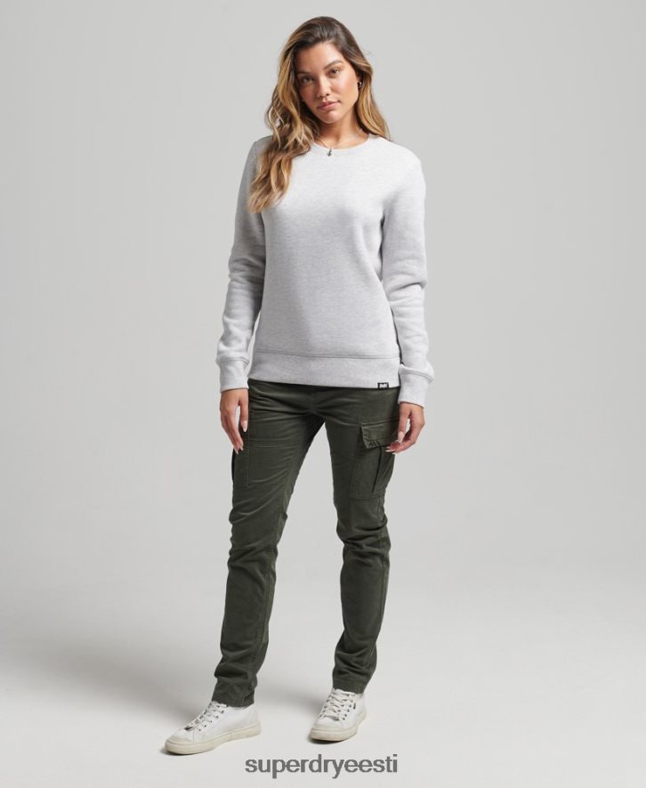 Superdry naised orgaanilisest puuvillast olulise logoga dressipluus B2LT43402 Riietus helehall