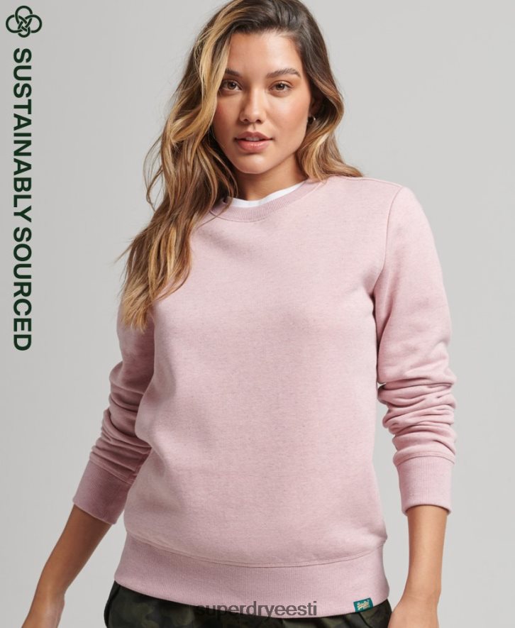 Superdry naised orgaanilisest puuvillast olulise logoga dressipluus B2LT45916 Riietus roosa