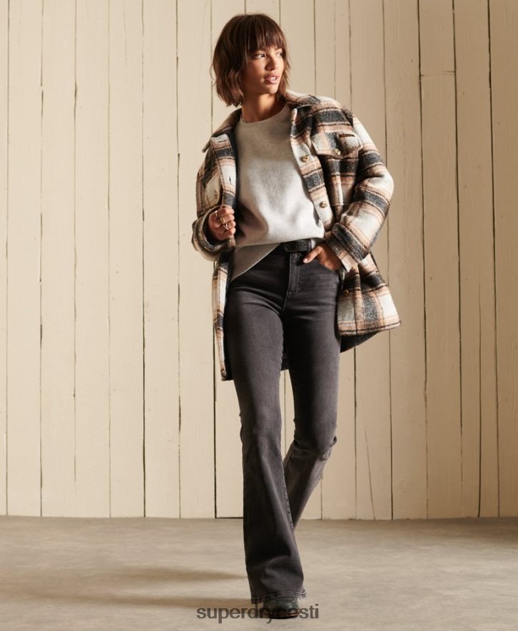 Superdry naised orgaanilisest puuvillast vintage logoga meeskonna dressipluus B2LT45800 Riietus helehall