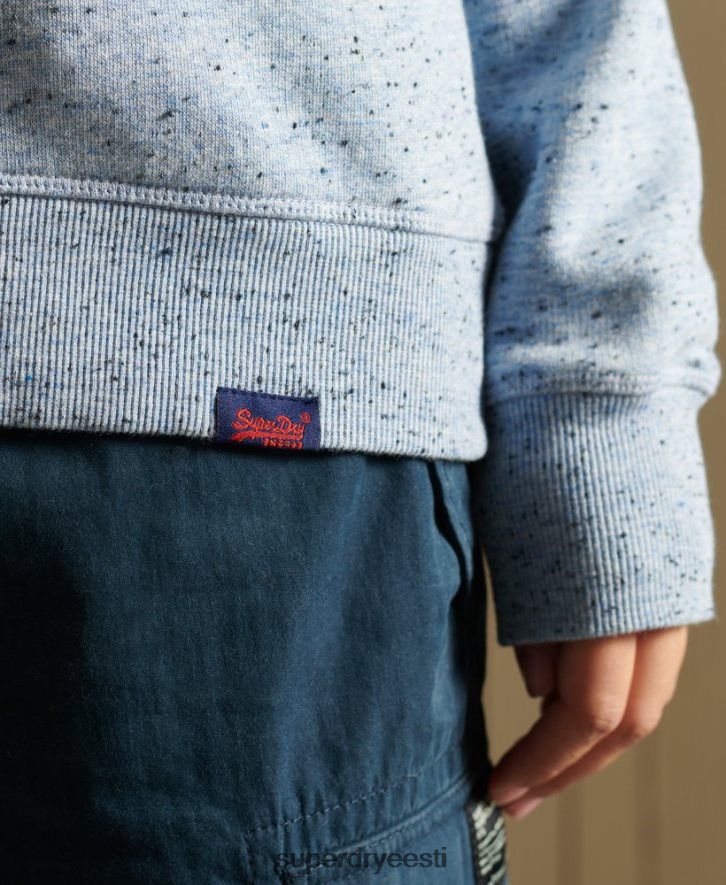 Superdry naised orgaanilisest puuvillast vintage logoga meeskonna dressipluus B2LT45831 Riietus helesinine