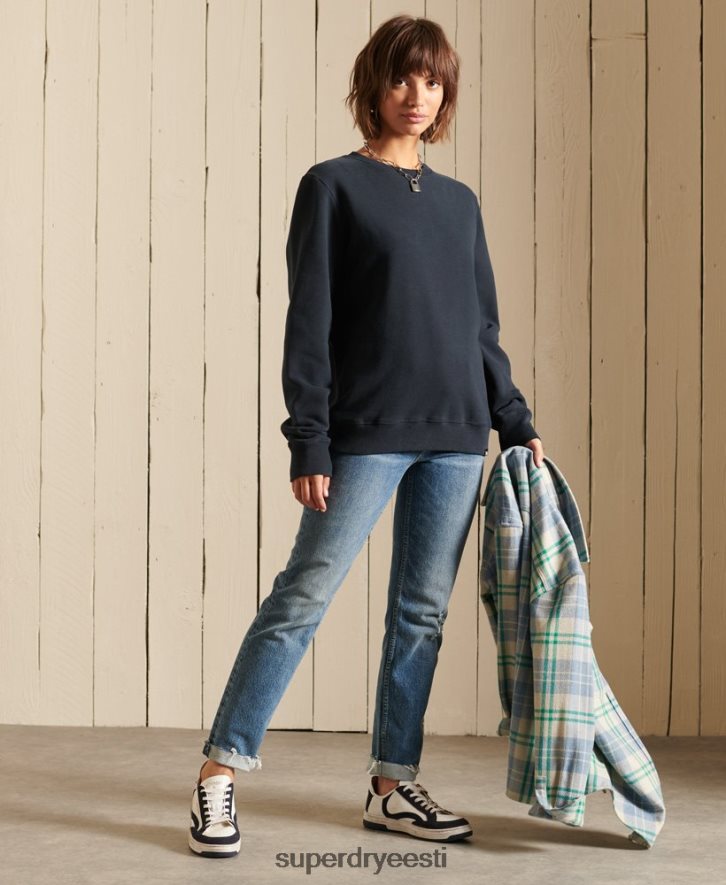 Superdry naised orgaanilisest puuvillast vintage logoga meeskonna dressipluus B2LT46017 Riietus merevägi