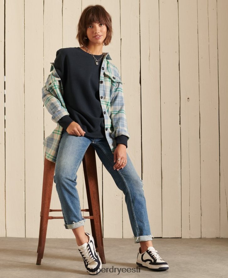 Superdry naised orgaanilisest puuvillast vintage logoga meeskonna dressipluus B2LT46017 Riietus merevägi