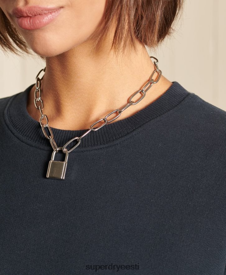 Superdry naised orgaanilisest puuvillast vintage logoga meeskonna dressipluus B2LT46017 Riietus merevägi