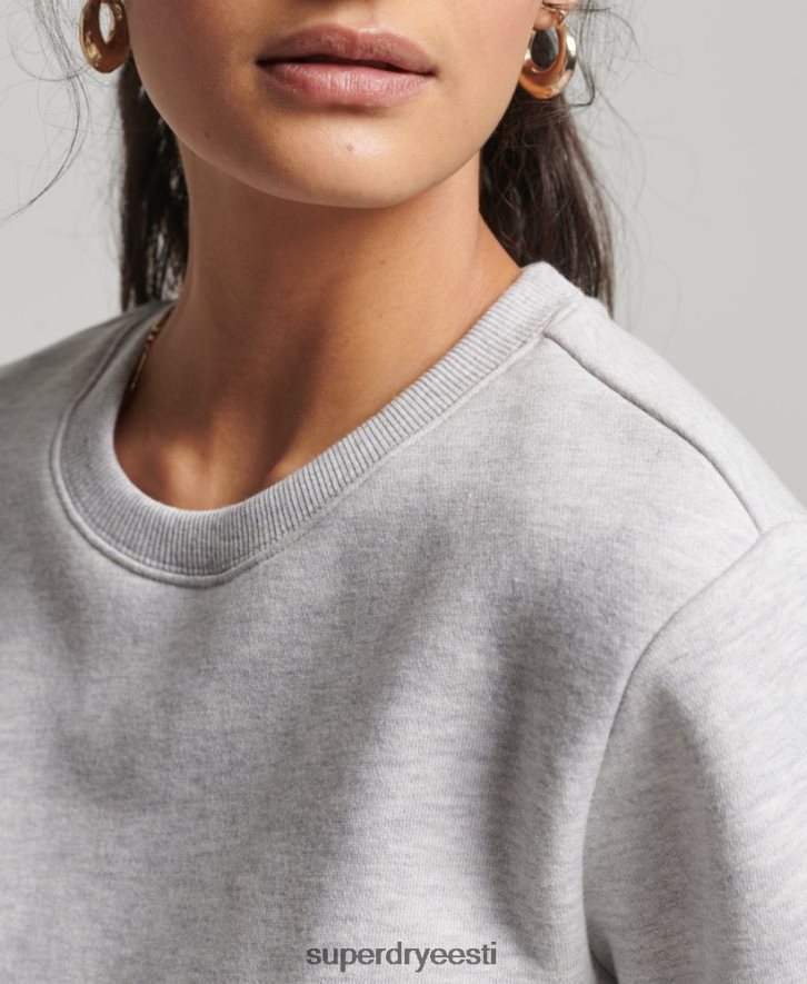 Superdry naised orgaanilisest puuvillast vintage meeskonna dressipluus B2LT45758 Riietus helehall