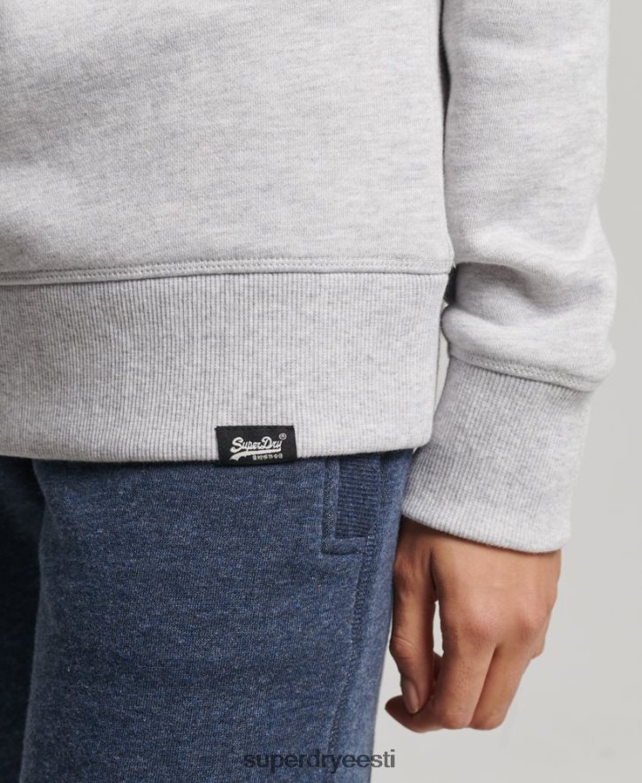 Superdry naised orgaanilisest puuvillast vintage meeskonna dressipluus B2LT45758 Riietus helehall