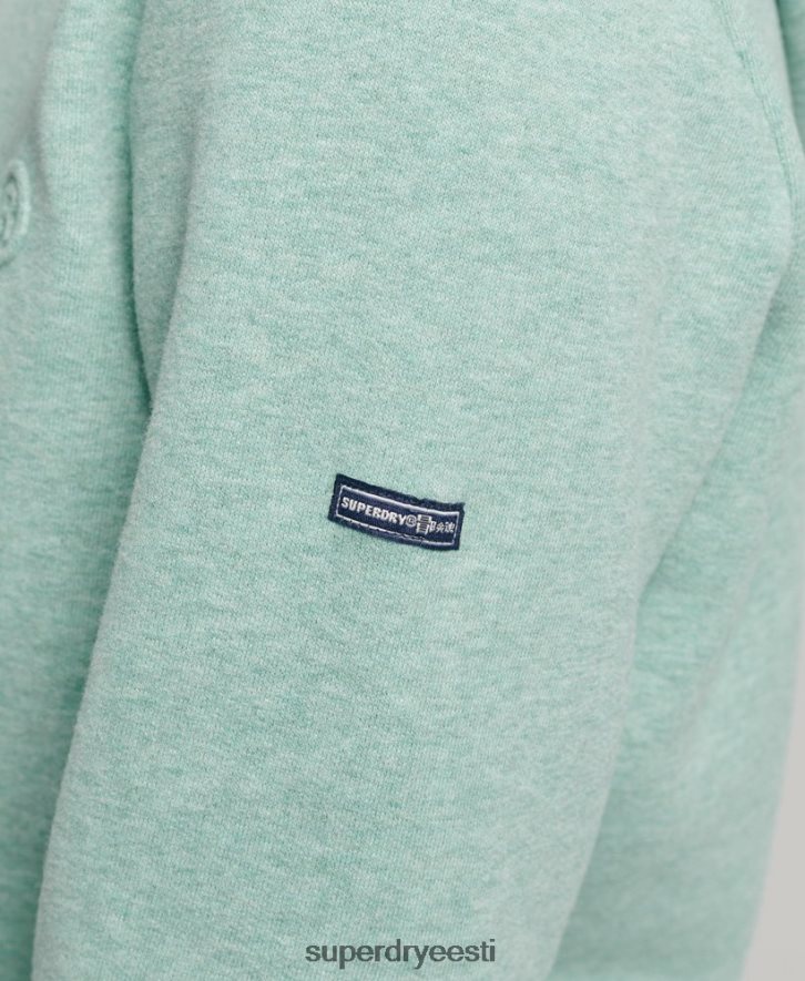Superdry naised reljeefse graafilise logoga kapuuts B2LT45952 Riietus türkiissinine