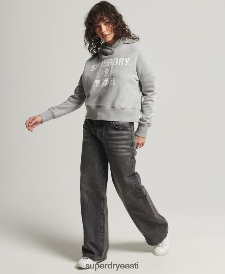 Superdry naised sport crop box hoodie B2LT45898 Riietus hall