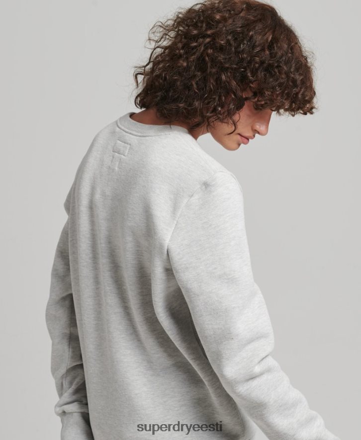 Superdry naised trade tab karbiga logoga dressipluus B2LT46028 Riietus helehall