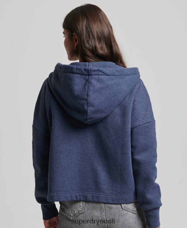 Superdry naised vana kolledži lukuga kapuuts B2LT45869 Riietus merevägi