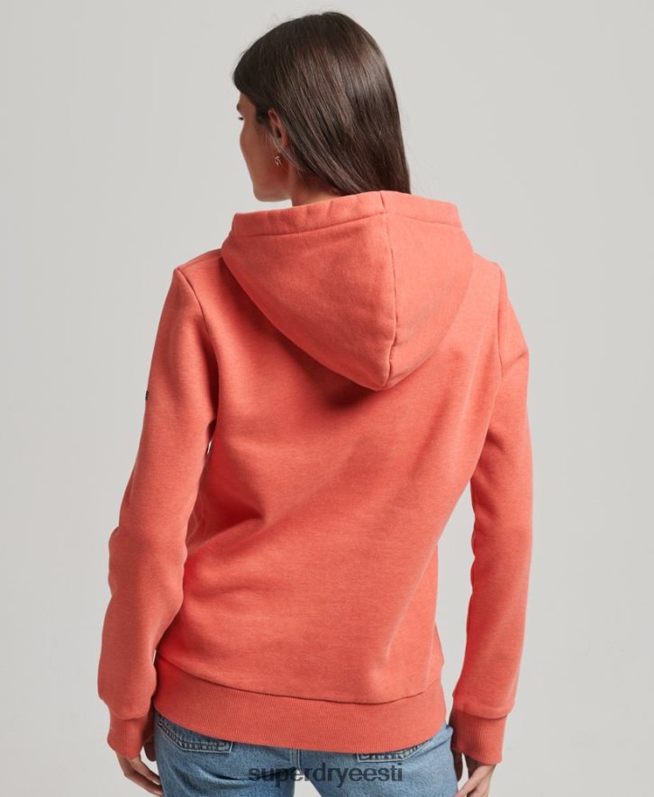 Superdry naised vintage cooper nostalgia kapuuts B2LT46116 Riietus oranž