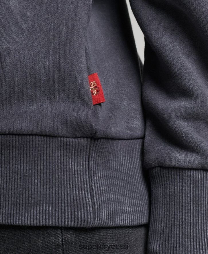 Superdry naised vintage kaubapoe kapuuts B2LT43367 Riietus must