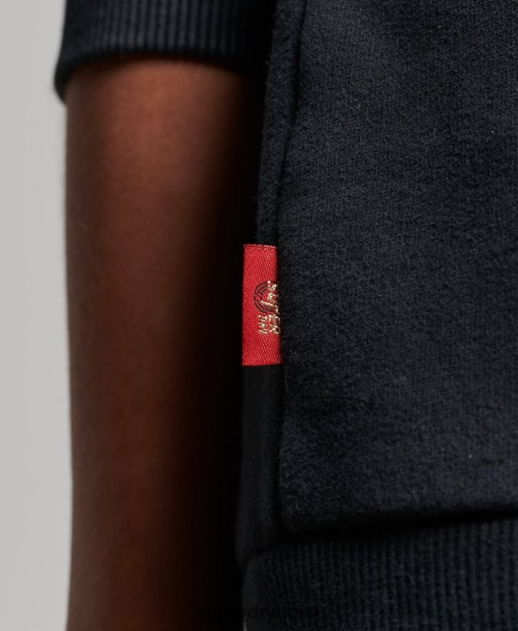 Superdry naised vintage kaubapoe kapuuts B2LT43368 Riietus must