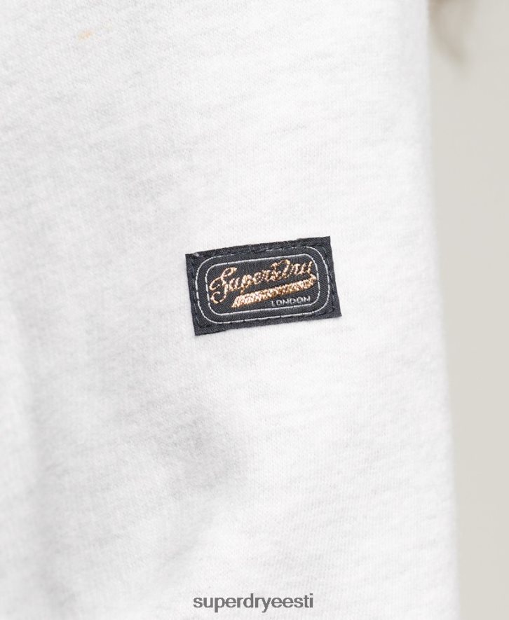 Superdry naised vintage logoga jutustav kapuuts B2LT42108 Riietus helehall