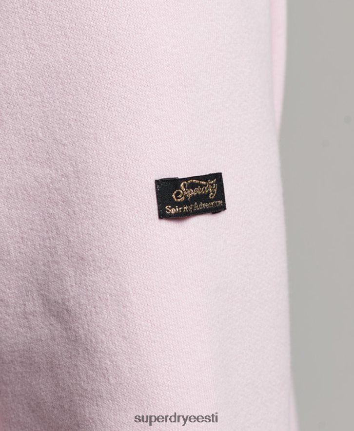 Superdry naised vintage logoga jutustav kapuuts B2LT42219 Riietus roosa
