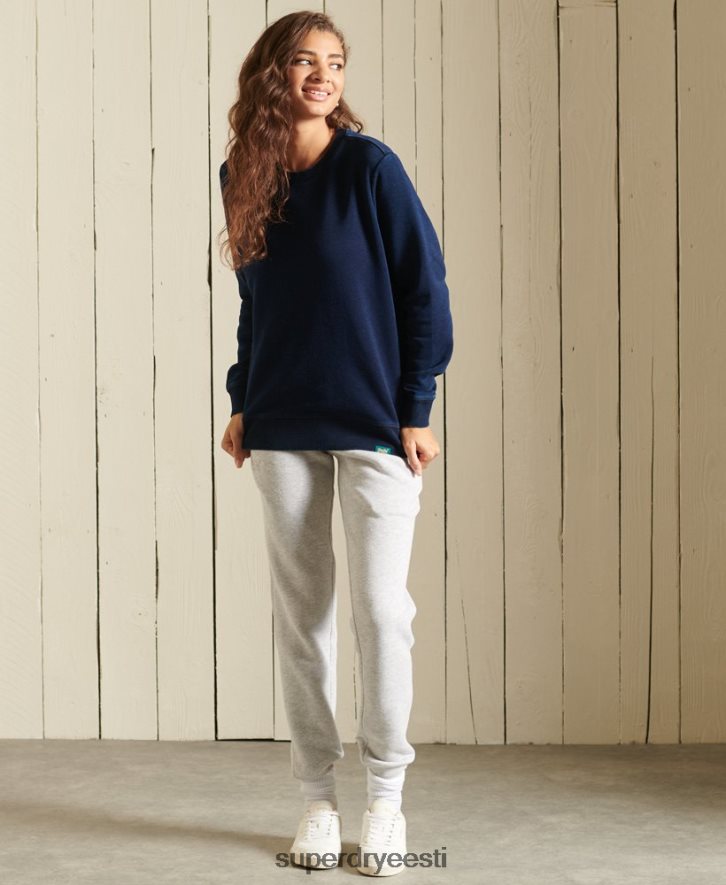 Superdry naised vintage logoga meeskonna dressipluus B2LT46120 Riietus tumesinine