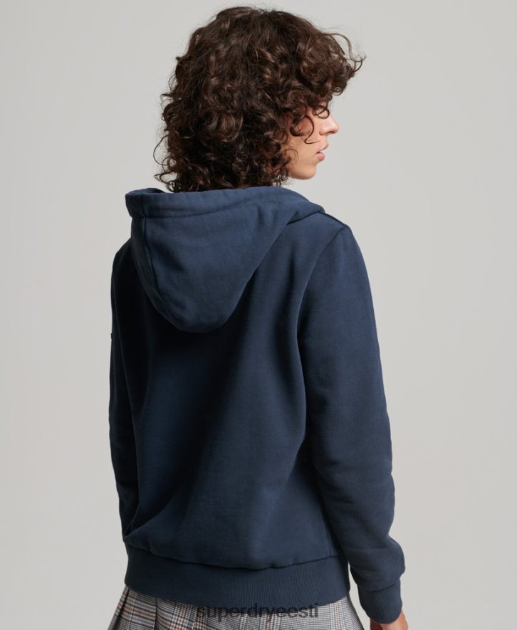 Superdry naised vintage vikerkaare lukuga kapuuts B2LT42242 Riietus merevägi