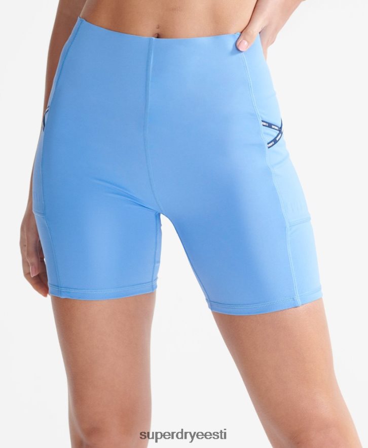 Superdry naised jookse kitsad lühikesed püksid B2LT43169 Riietus mitu