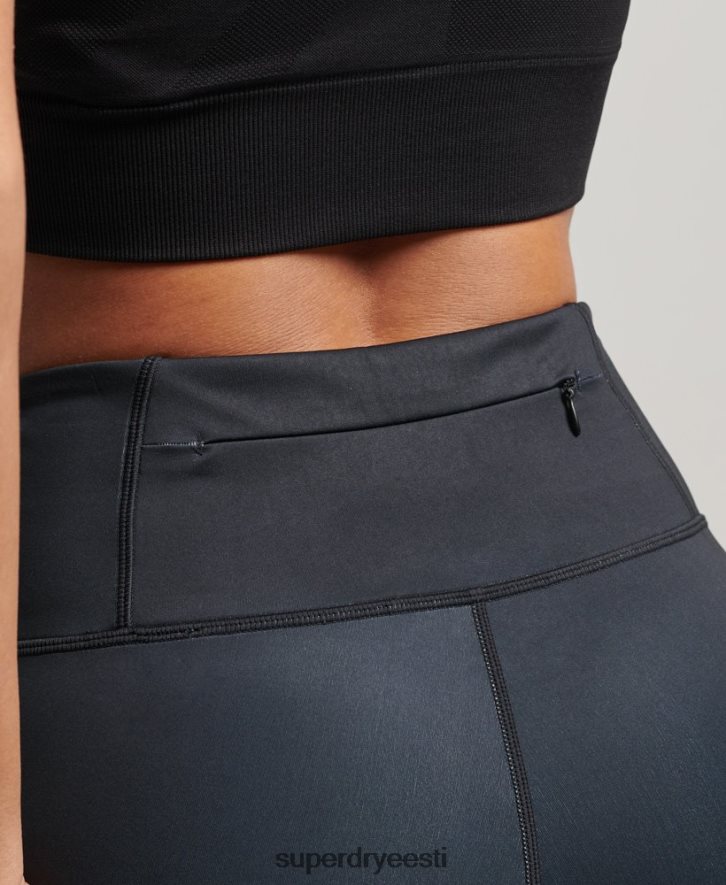 Superdry naised treenimiseks hädavajalikud säärised B2LT44053 Riietus must