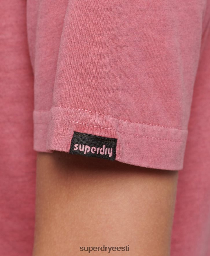 Superdry naised 90ndate maastikugraafika T-särk B2LT46210 Riietus roosa