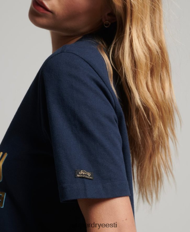 Superdry naised Jaapani vintage logoga graafiline T-särk B2LT42720 Riietus merevägi
