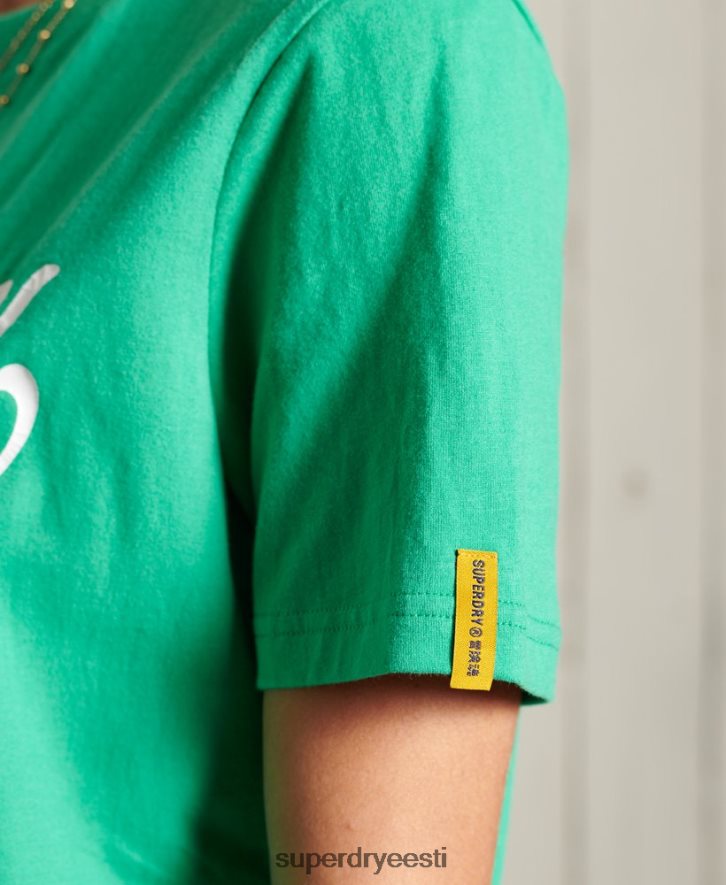 Superdry naised kollegiaalne Cali osariigi t-särk B2LT42726 Riietus türkiissinine