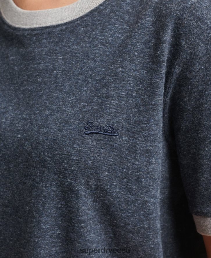 Superdry naised orgaanilisest puuvillast vintage logo ringer T-särk B2LT46239 Riietus merevägi