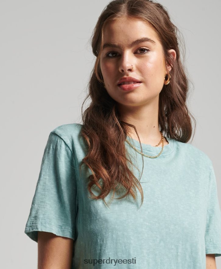 Superdry naised orgaanilisest puuvillast vintage surf ranchero t-särk B2LT46245 Riietus helesinine
