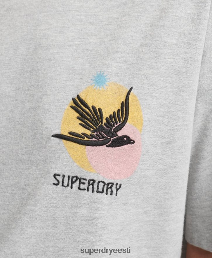 Superdry naised rändrahva t-särk B2LT42838 Riietus hall